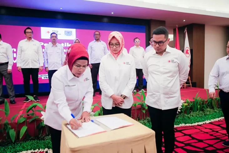 Pengurus PMI Tangsel...