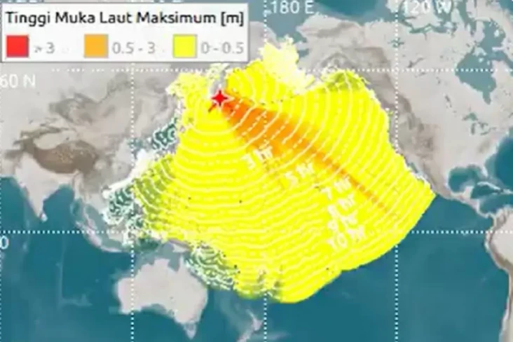 Gelombang Tsunami Mulai...