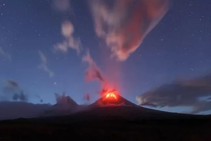 Gunung Berapi Rusia...