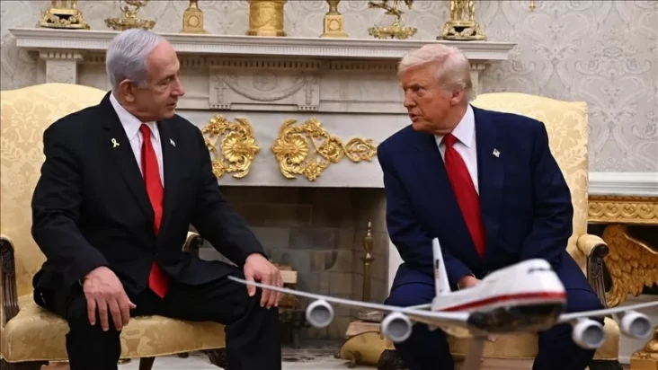 Trump Damprat Netanyahu...