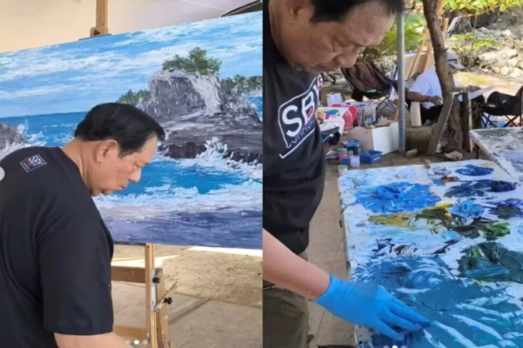 Netizen Puji SBY Melukis...
