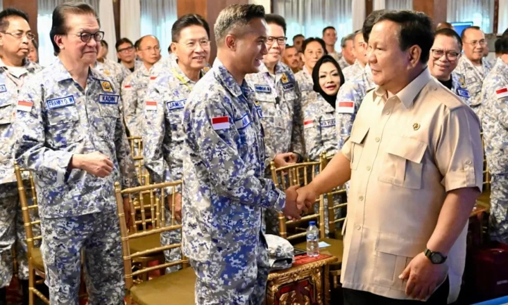 Retret Kadin, Prabowo...