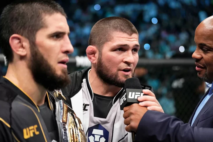 Khabib Nurmagomedov...