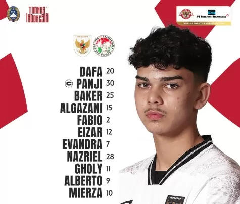 Daftar Pemain Timnas...