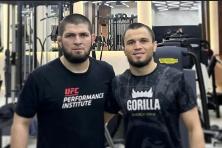 Khabib Nurmagomedov...