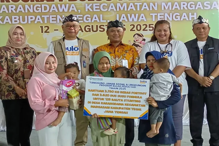 Entaskan Stunting, Bulog...
