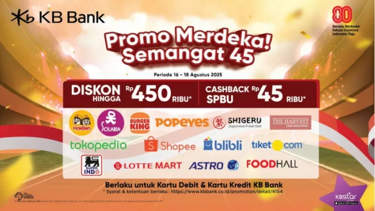 Rayakan HUT ke-80 RI,...