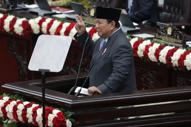 Prabowo Sebut Tingkat...