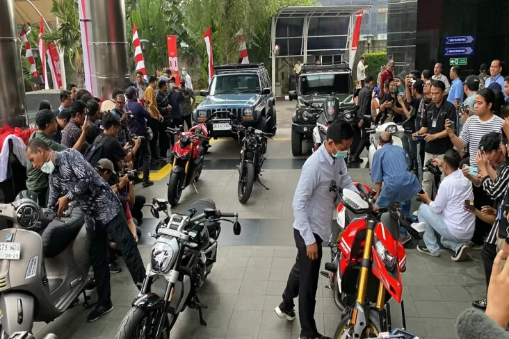 Ini Daftar Puluhan Kendaraan...
