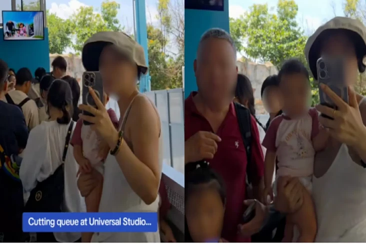 Viral, Turis China Potong...