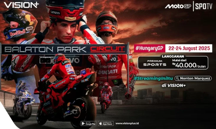  Jadwal MotoGP Hungaria...