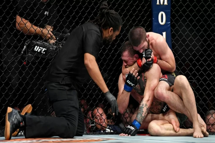 Khabib Nurmagomedov...