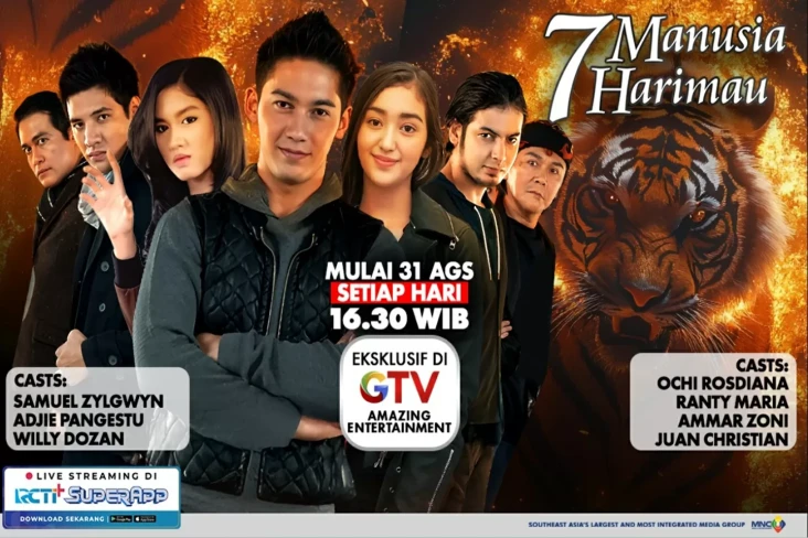 7 Manusia Harimau Siap...