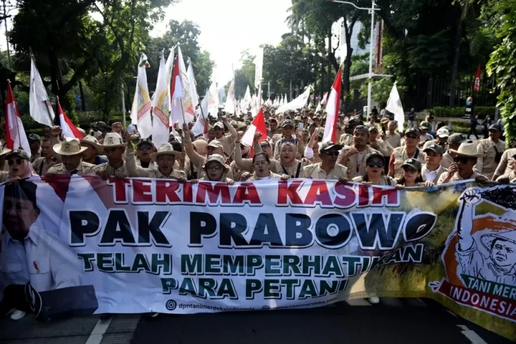 Ribuan Kader Tani Merdeka...