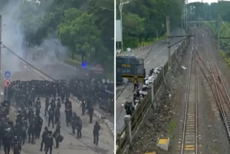 Bentrokan Pecah di Pejompongan,...