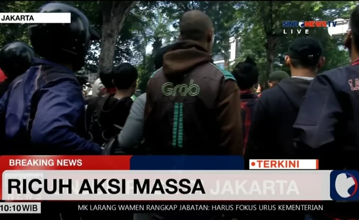 Ricuh Ojol Meluas: Massa...
