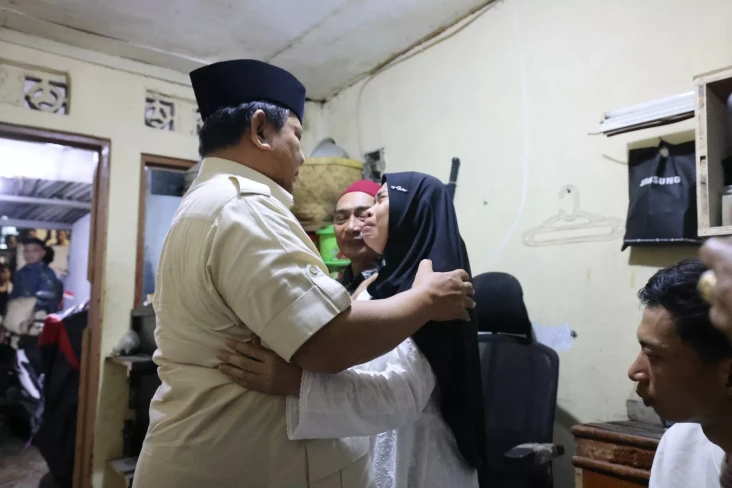 Tangis Pecah saat Prabowo...