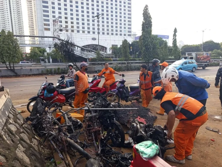 Penampakan Bangkai Motor...