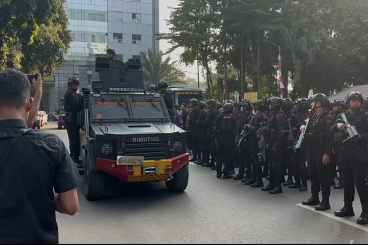 350 Polisi Dikerahkan...