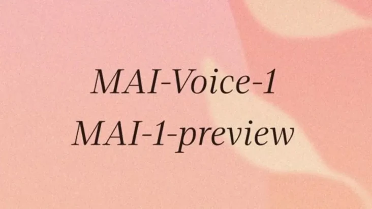 AI Generatif MAI-Voice-1...