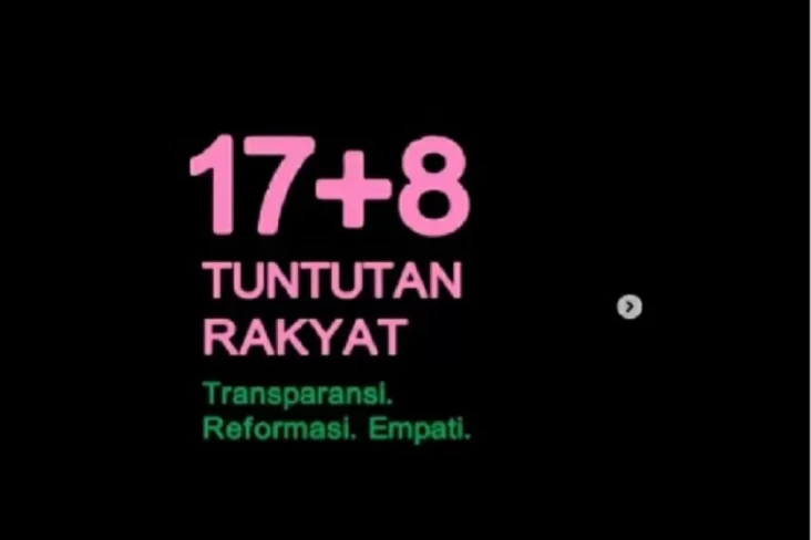 17+8 Tuntutan Rakyat...
