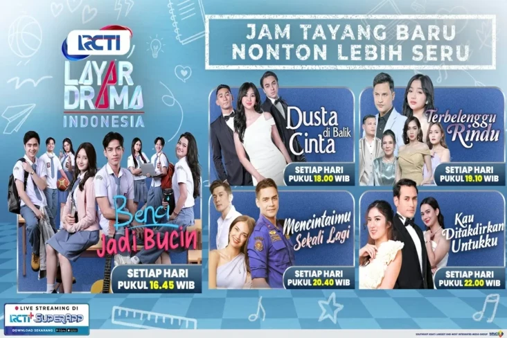Jam Tayang Baru, Drama...