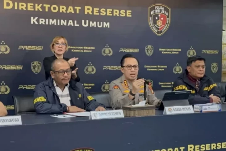 Polda Metro Sebut 43...