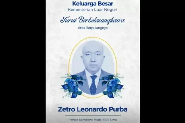 Jenazah Staf KBRI Peru...