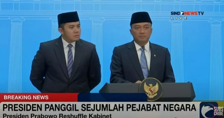 Reshuffle Kabinet, 1...