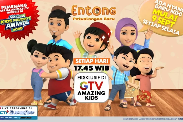 Entong, Animasi Lokal...