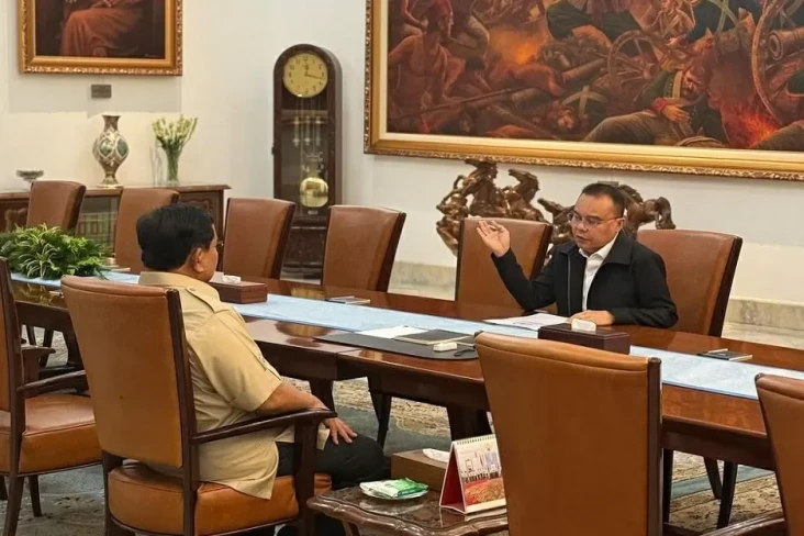 Prabowo Bertemu Empat...