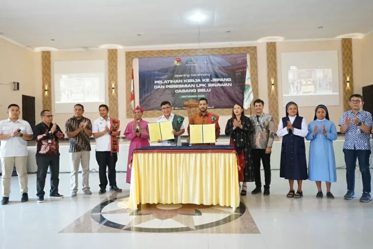 Resmikan LPK Binawan,...