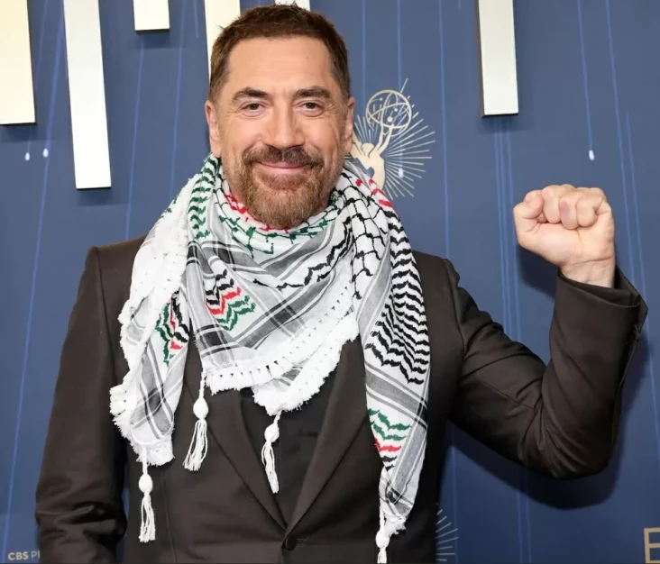 Aktor Javier Bardem...