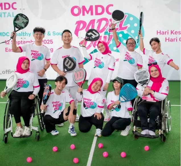 OMDC Padel Day, Rayakan...