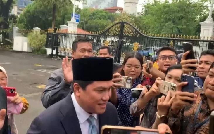 Erick Thohir Merapat...