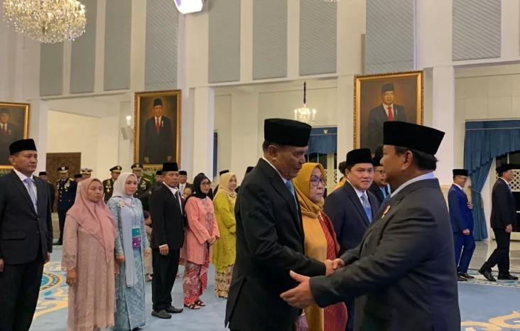 Arahan Prabowo ke Djamari...