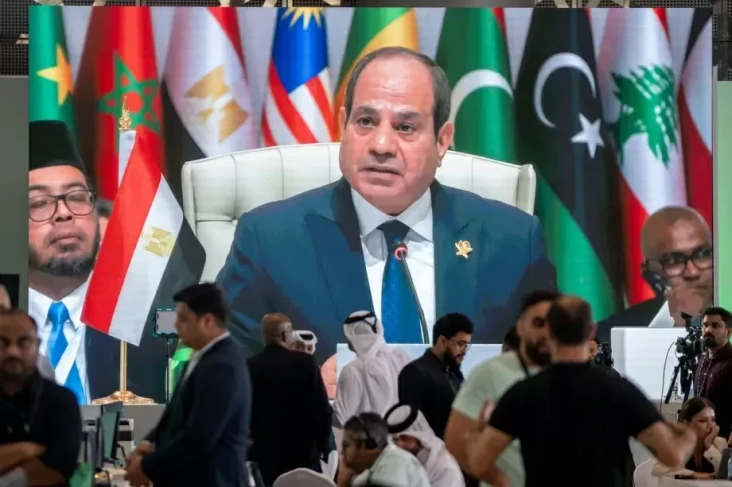 Presiden Mesir Sisi...