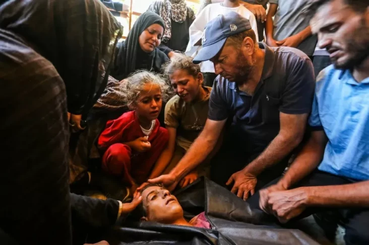 Korban Tewas di Gaza...