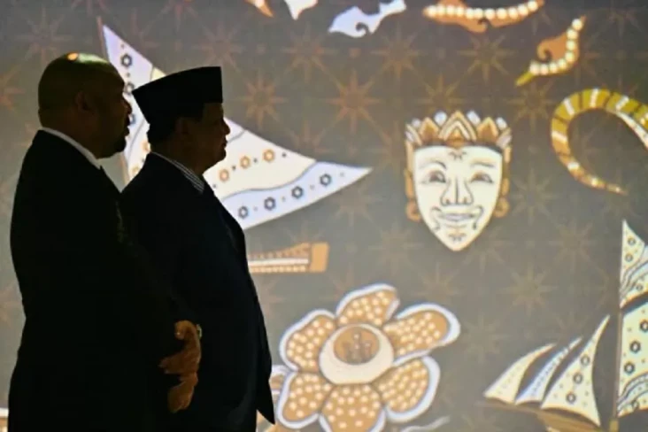 Momen Presiden Prabowo...
