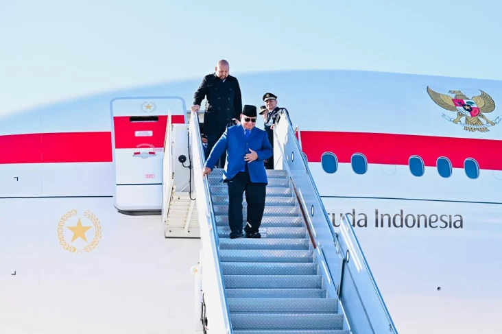 Tiba di New York, Prabowo...