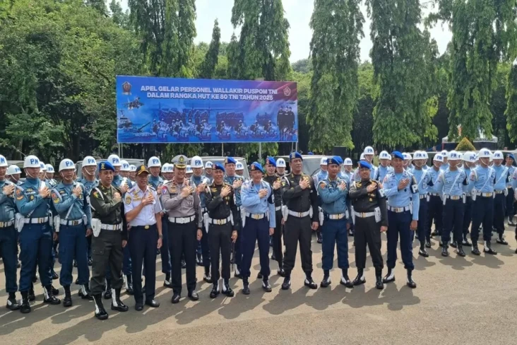 Ada HUT ke-80 TNI di...