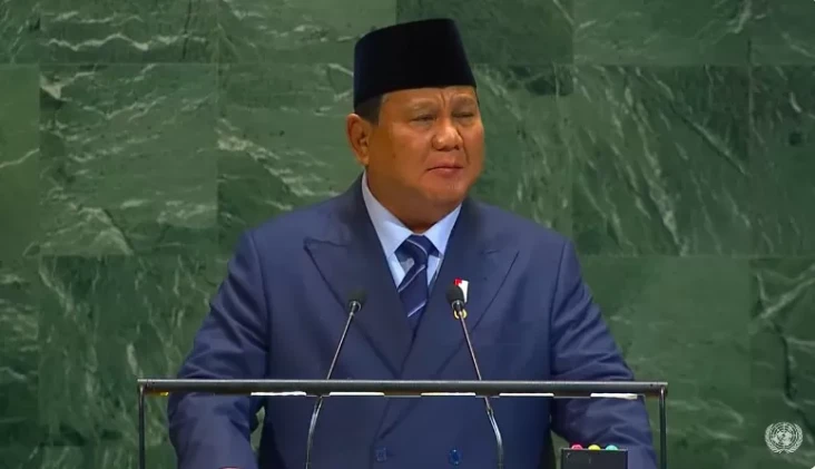 Sidang Umum PBB, Prabowo...