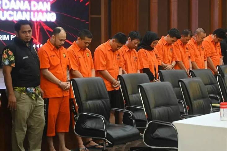 Peran 9 Tersangka Sindikat...