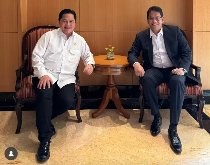 Menpora Erick Thohir...