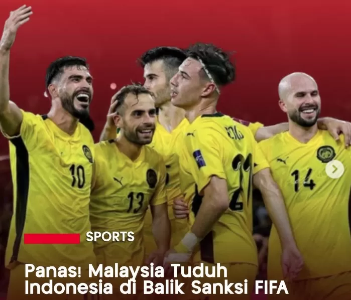 Malaysia Dihukum FIFA,...