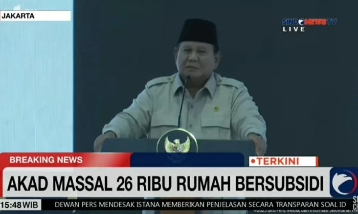 Canda Presiden Prabowo...