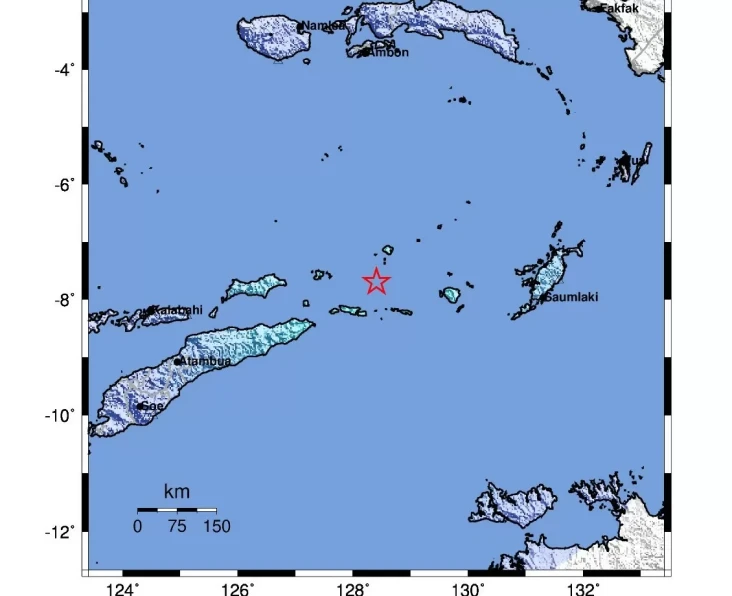 Gempa M6,1 Guncang Maluku...