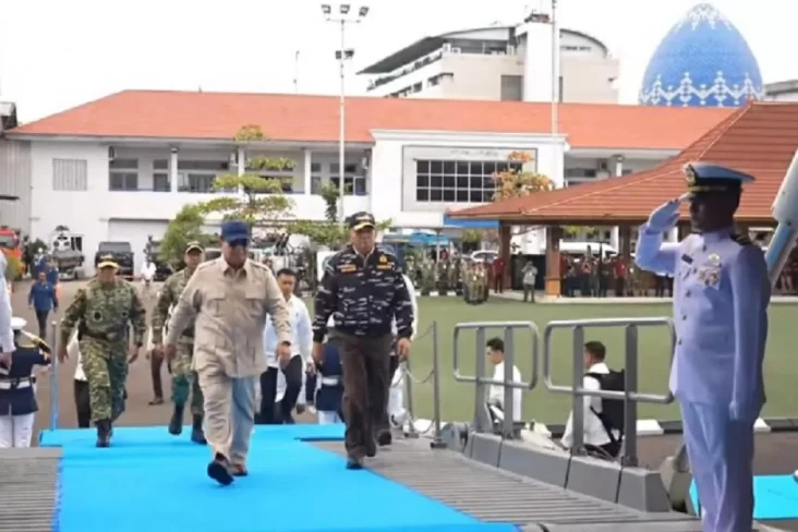 Prabowo Tiba di Kolinlamil...