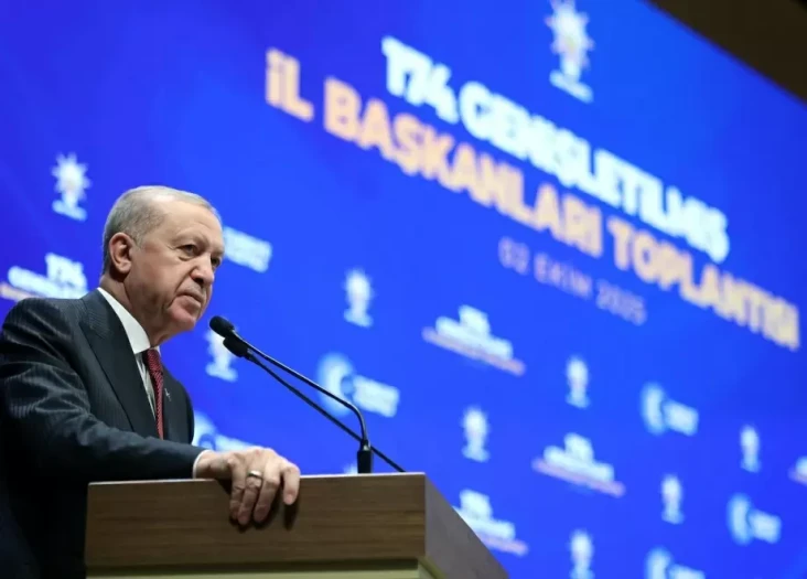 Presiden Turki Erdogan...