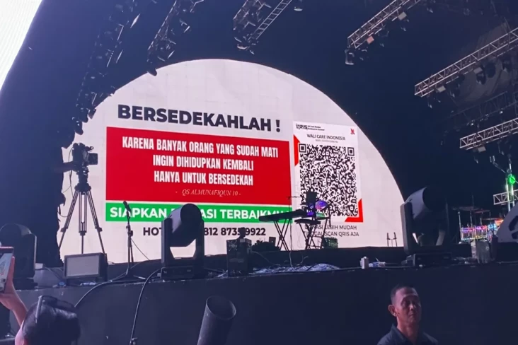 Wali Kampanyekan Sedekah...